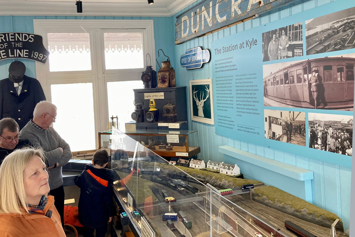 Open-Day-rail-gallery Kyle Station Museum rail gallery